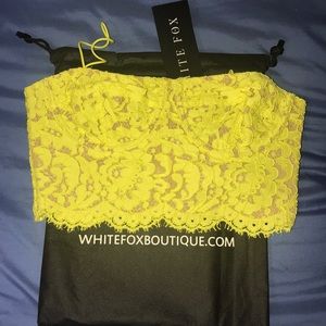 White Fox Boutique Crop Top